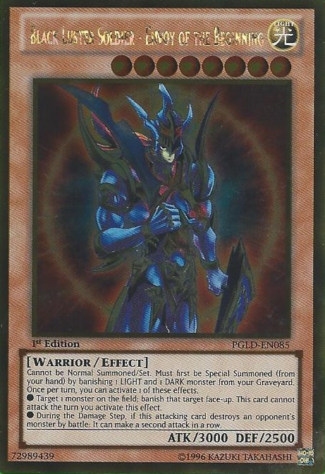 Black Luster Soldier - Envoy of the Beginning [PGLD-EN085] Gold Rare | Card Merchant Takapuna