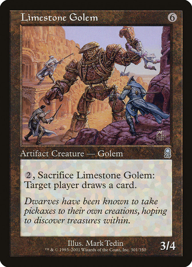 Limestone Golem [Odyssey] | Card Merchant Takapuna