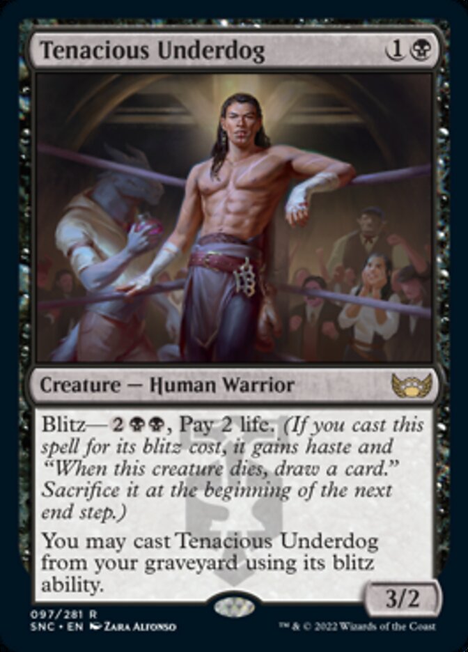 Tenacious Underdog [Streets of New Capenna] | Card Merchant Takapuna