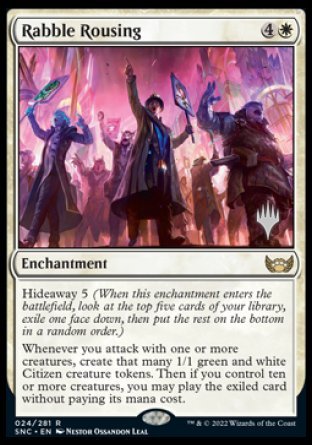 Rabble Rousing (Promo Pack) [Streets of New Capenna Promos] | Card Merchant Takapuna