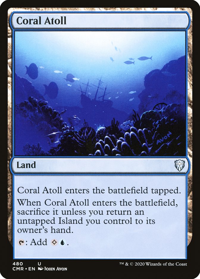 Coral Atoll [Commander Legends] | Card Merchant Takapuna