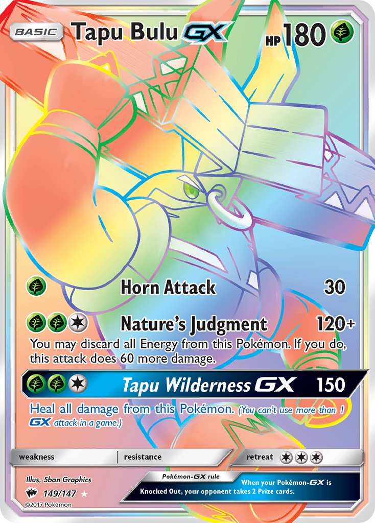 Tapu Bulu GX (149/147) [Sun & Moon: Burning Shadows] | Card Merchant Takapuna