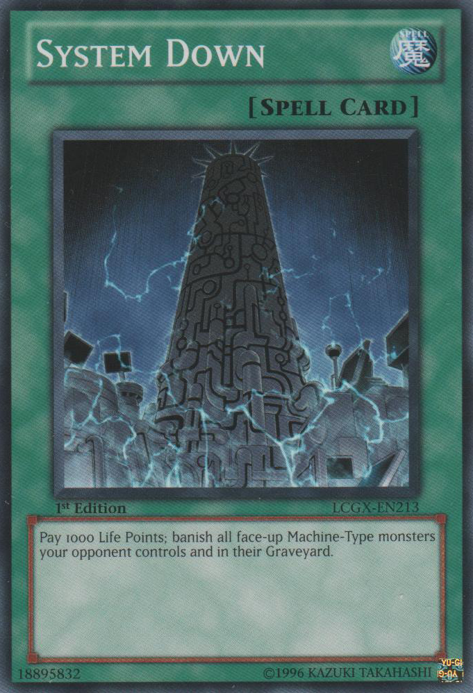 System Down [LCGX-EN213] Common | Card Merchant Takapuna