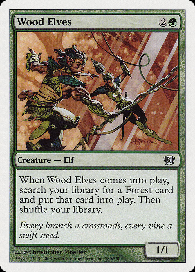 Wood Elves [Eighth Edition] | Card Merchant Takapuna