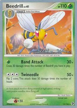 Beedrill LV.41 (13/106) (Luxdrill - Stephen Silvestro) [World Championships 2009] | Card Merchant Takapuna