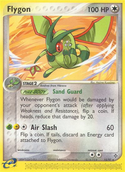 Flygon (15/97) [EX: Dragon] | Card Merchant Takapuna