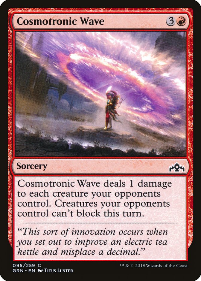 Cosmotronic Wave [Guilds of Ravnica] | Card Merchant Takapuna