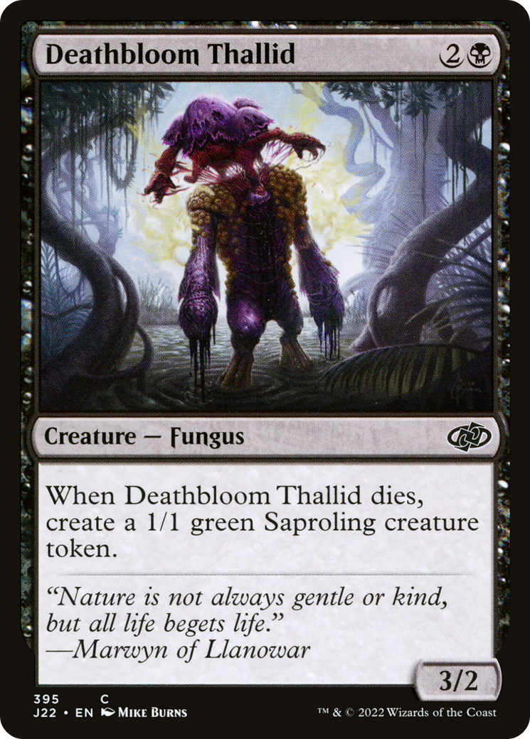 Deathbloom Thallid [Jumpstart 2022] | Card Merchant Takapuna