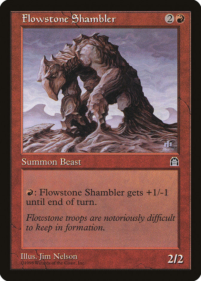 Flowstone Shambler [Stronghold] | Card Merchant Takapuna