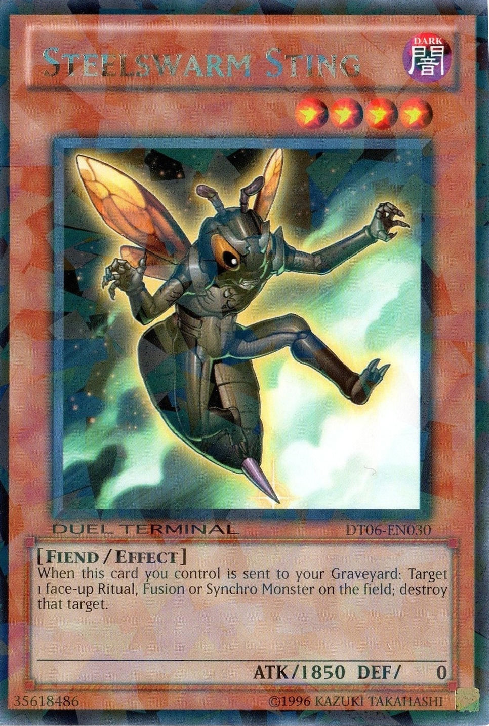 Steelswarm Sting [DT06-EN030] Rare | Card Merchant Takapuna