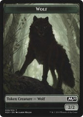 Zombie // Wolf Double-Sided Token [Game Night 2019 Tokens] | Card Merchant Takapuna