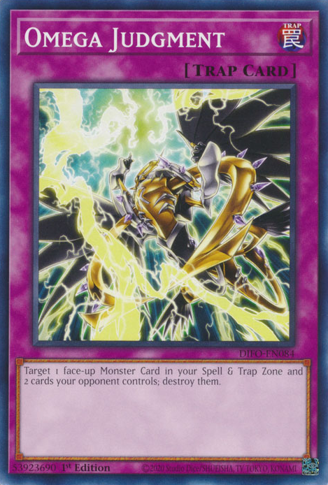 Omega Judgment [DIFO-EN084] Common | Card Merchant Takapuna