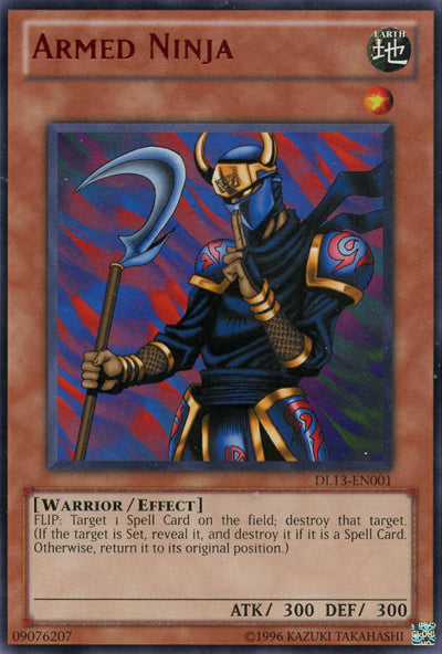 Armed Ninja (Red) [DL13-EN001] Rare | Card Merchant Takapuna