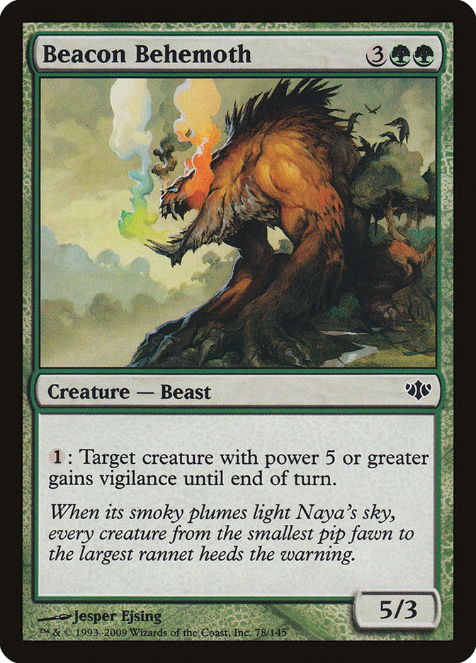 Beacon Behemoth [Conflux] | Card Merchant Takapuna