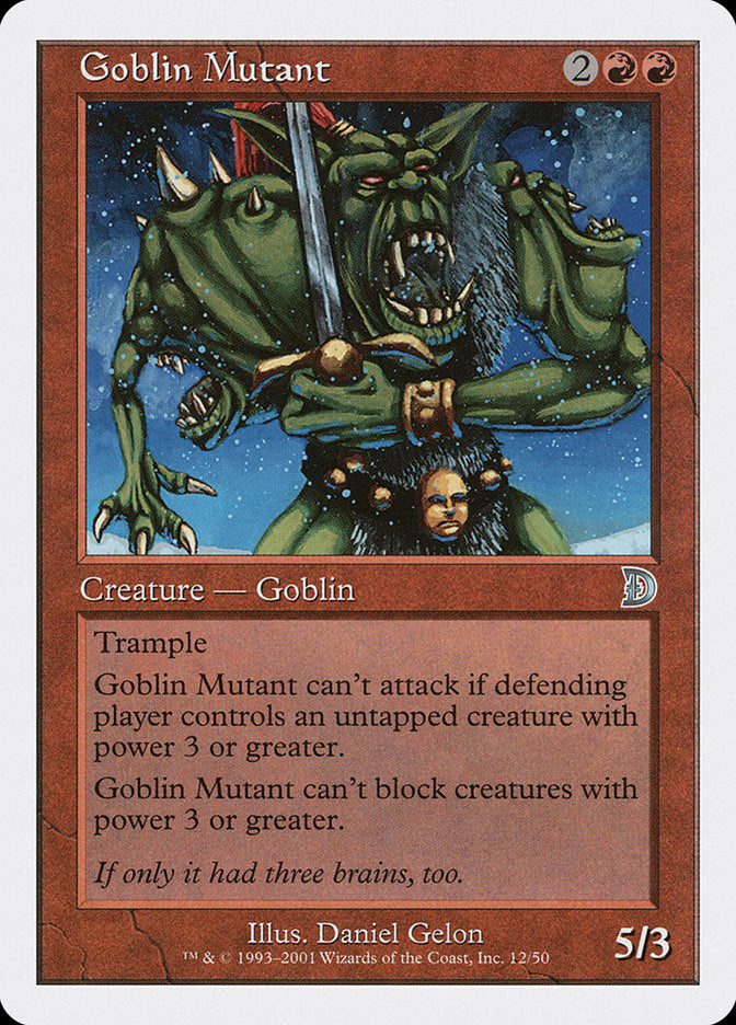 Goblin Mutant [Deckmasters] | Card Merchant Takapuna