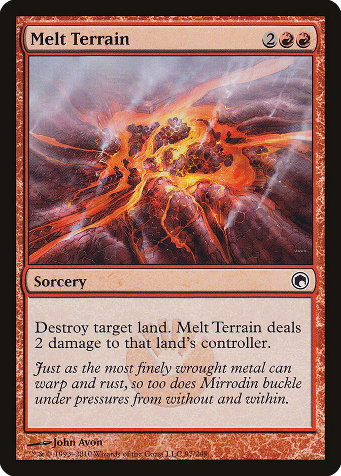 Melt Terrain [Scars of Mirrodin] | Card Merchant Takapuna