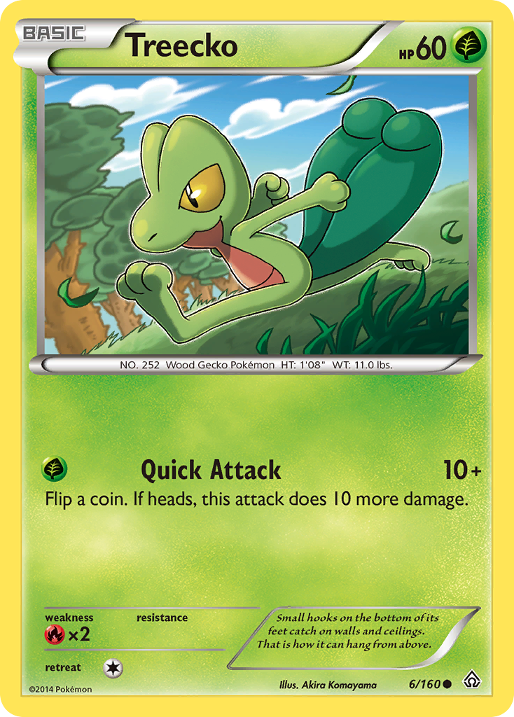 Treecko (6/160) [XY: Primal Clash] | Card Merchant Takapuna