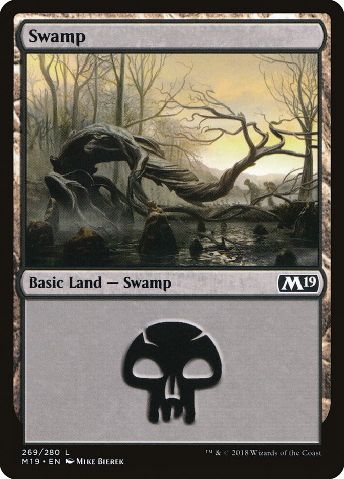 Swamp (269) [Core Set 2019] | Card Merchant Takapuna