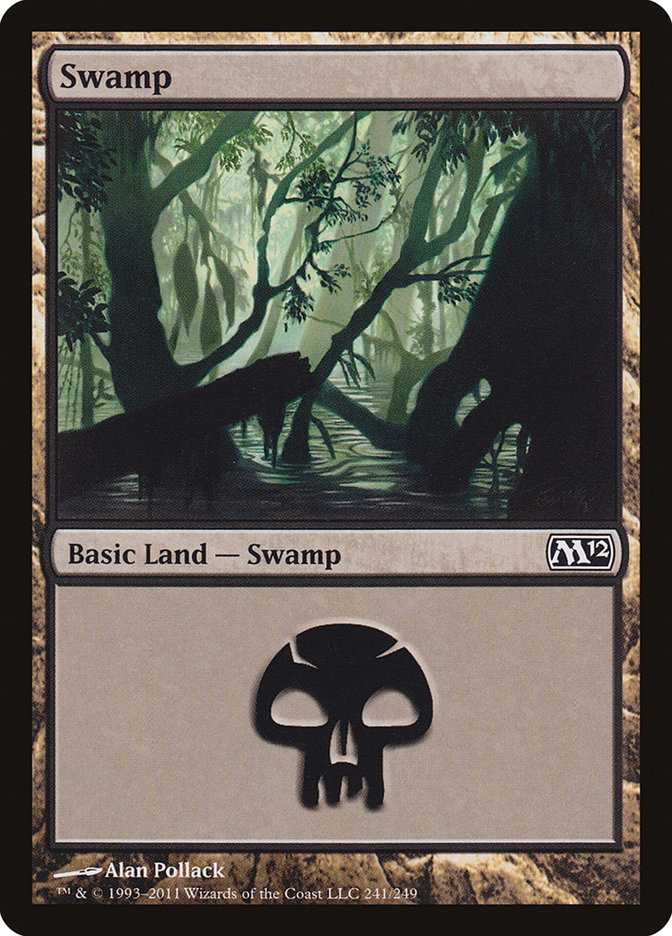 Swamp (241) [Magic 2012] | Card Merchant Takapuna