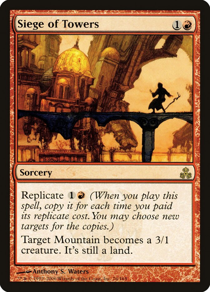 Siege of Towers [Guildpact] | Card Merchant Takapuna