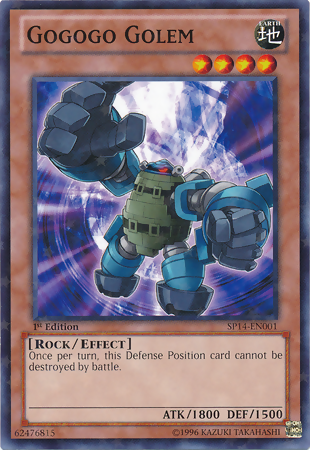 Gogogo Golem [SP14-EN001] Starfoil Rare | Card Merchant Takapuna