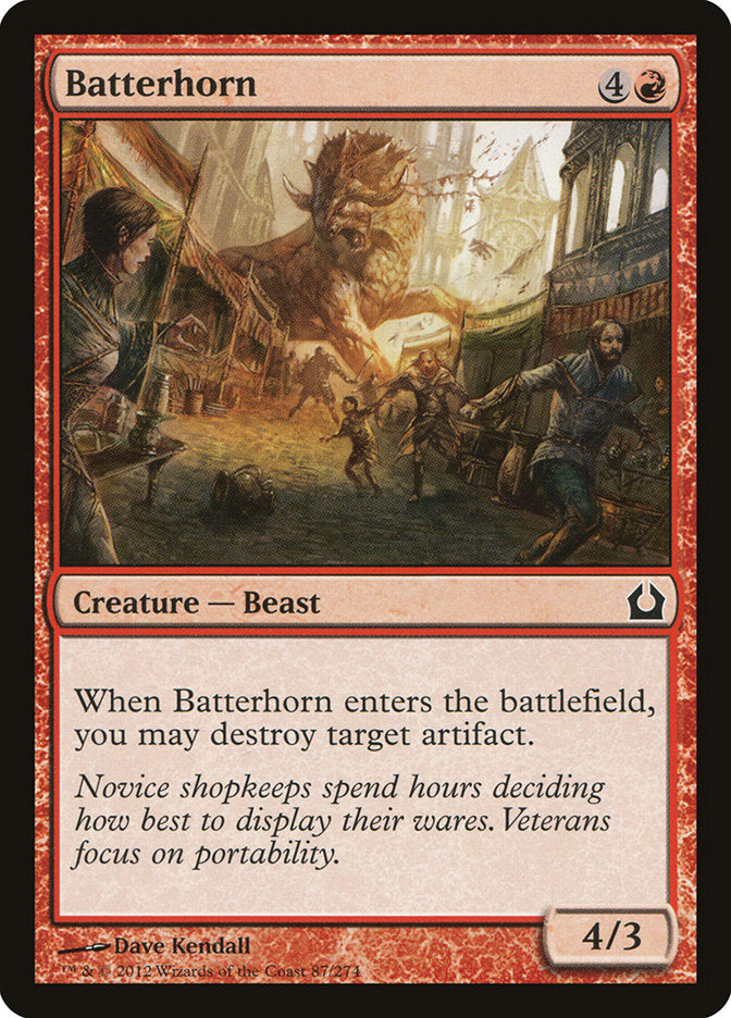 Batterhorn [Return to Ravnica] | Card Merchant Takapuna