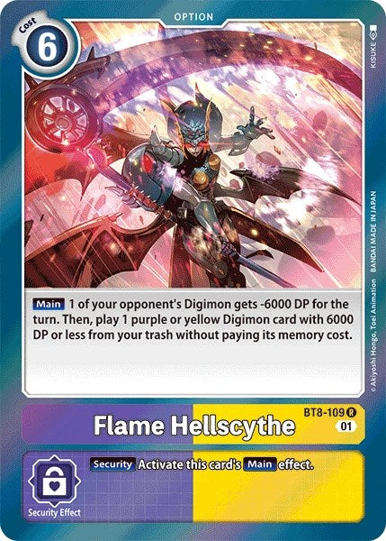 Flame Hellscythe [BT8-109] [Revision Pack Cards] | Card Merchant Takapuna