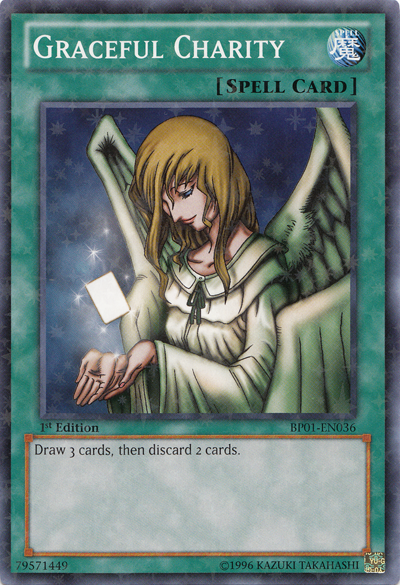 Graceful Charity [BP01-EN036] Starfoil Rare | Card Merchant Takapuna