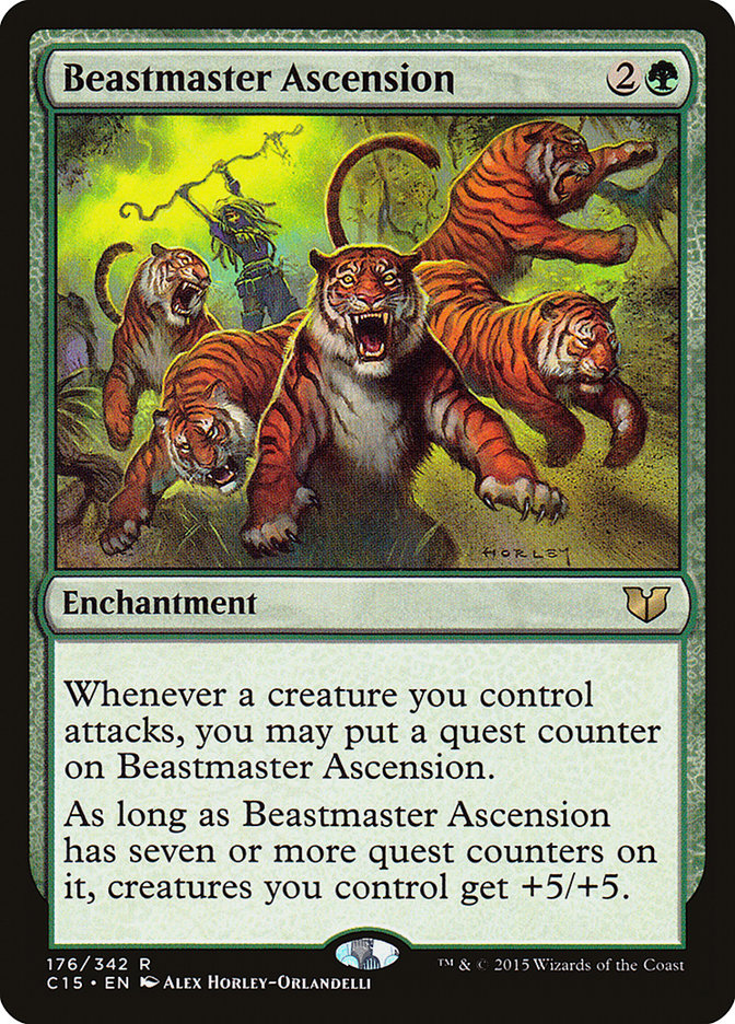 Beastmaster Ascension [Commander 2015] | Card Merchant Takapuna