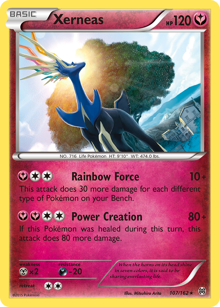 Xerneas (107/162) [XY: BREAKthrough] | Card Merchant Takapuna