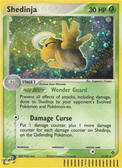 Shedinja (11/97) [EX: Dragon] | Card Merchant Takapuna