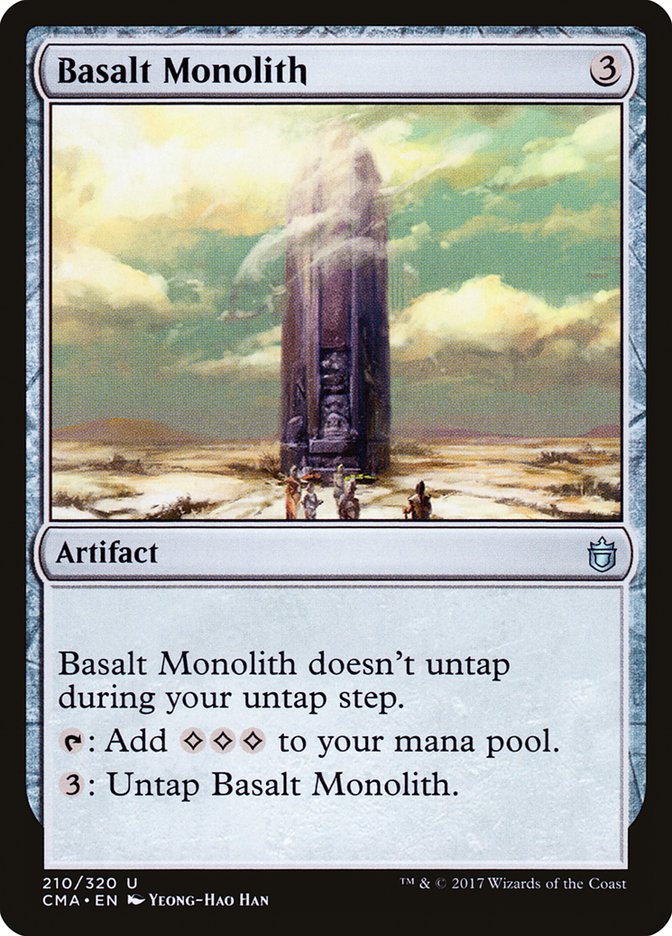 Basalt Monolith [Commander Anthology] | Card Merchant Takapuna