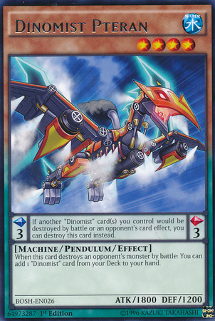 Dinomist Pteran [BOSH-EN026] Rare | Card Merchant Takapuna