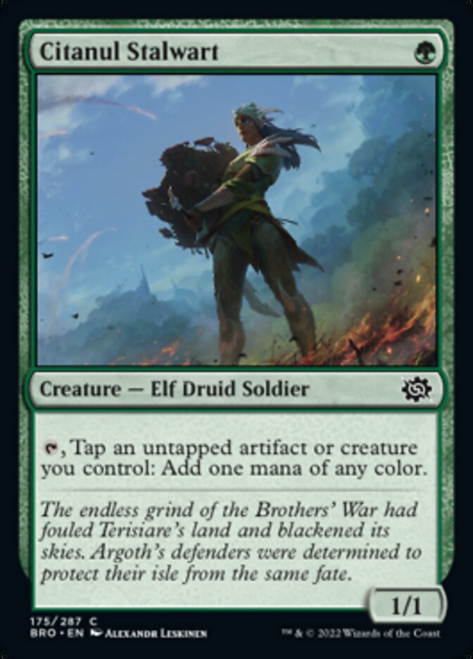 Citanul Stalwart [The Brothers' War] | Card Merchant Takapuna