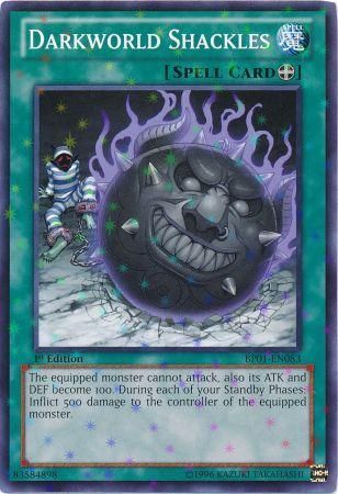 Darkworld Shackles [BP01-EN083] Starfoil Rare | Card Merchant Takapuna