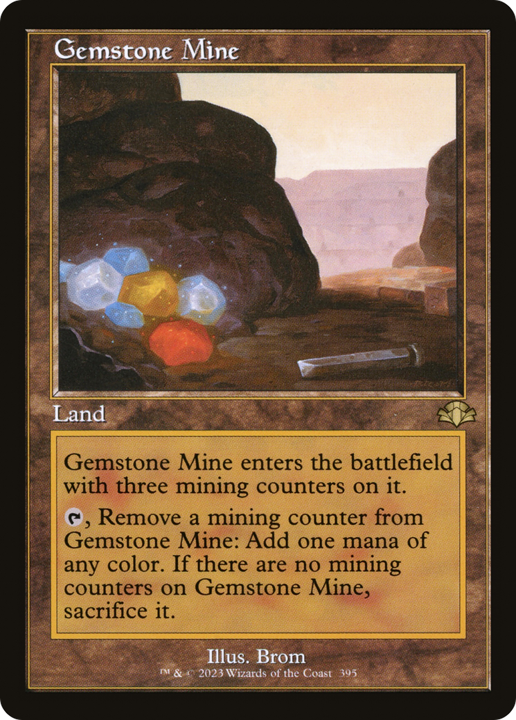 Gemstone Mine (Retro) [Dominaria Remastered] | Card Merchant Takapuna