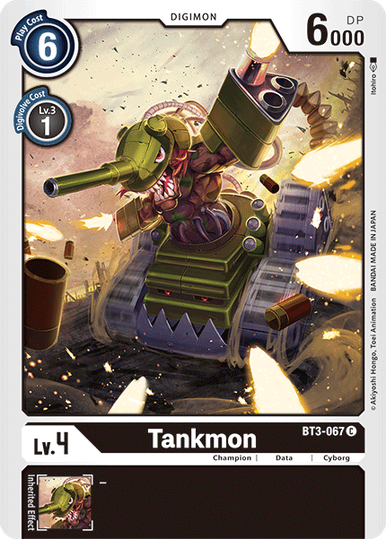 Tankmon [BT3-067] [Release Special Booster Ver.1.5] | Card Merchant Takapuna