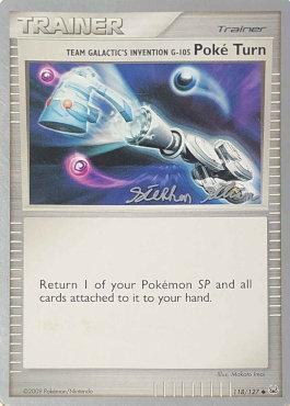 Team Galactic's Invention G-105 Poke Turn (118/127) (Luxdrill - Stephen Silvestro) [World Championships 2009] | Card Merchant Takapuna