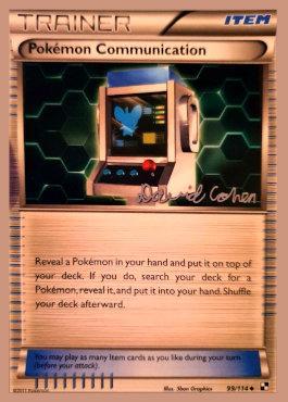 Pokemon Communication (99/114) (Twinboar - David Cohen) [World Championships 2011] | Card Merchant Takapuna