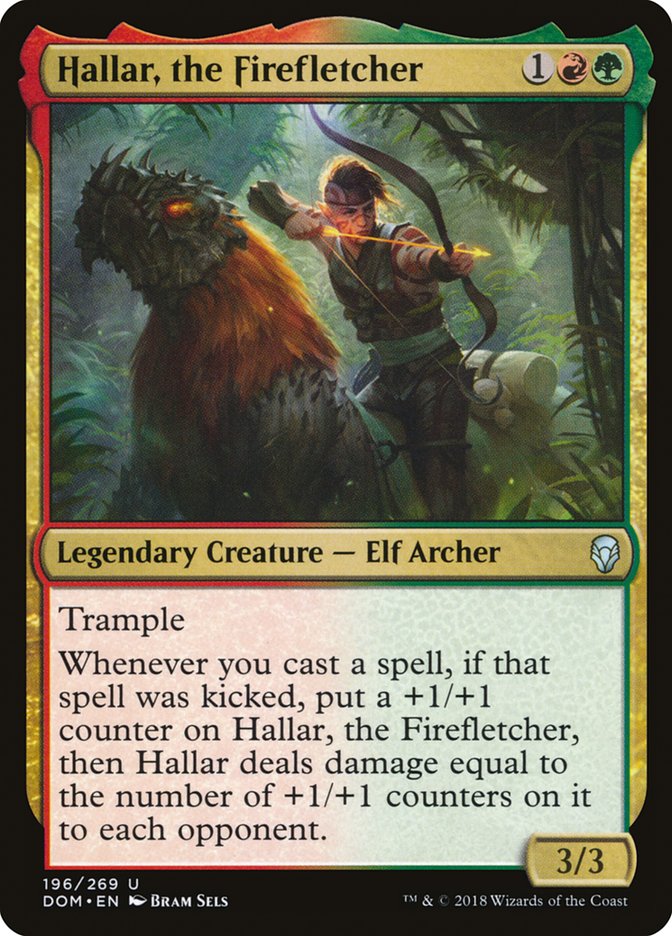 Hallar, the Firefletcher [Dominaria] | Card Merchant Takapuna