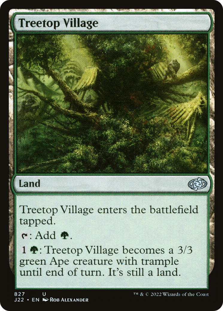 Treetop Village [Jumpstart 2022] | Card Merchant Takapuna