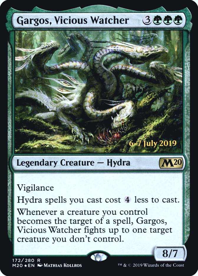 Gargos, Vicious Watcher [Core Set 2020 Prerelease Promos] | Card Merchant Takapuna