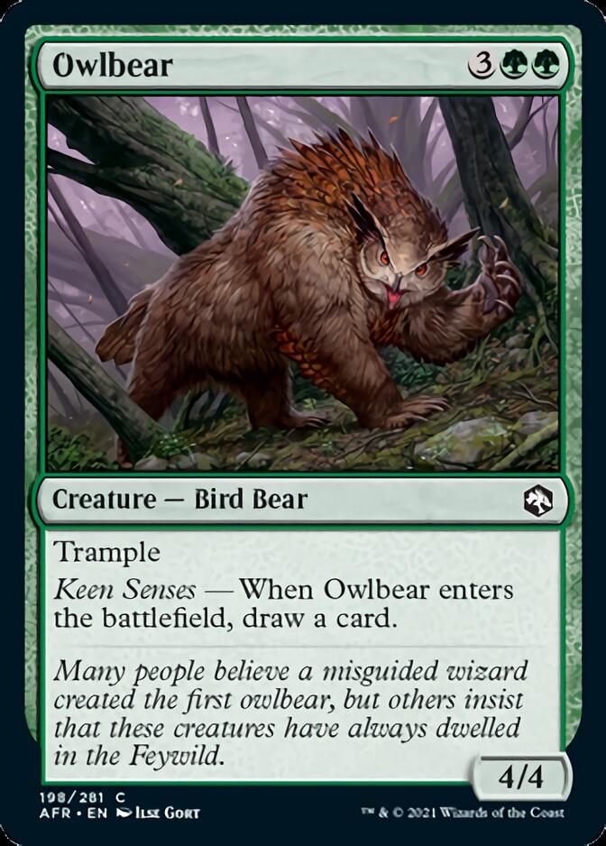 Owlbear [Dungeons & Dragons: Adventures in the Forgotten Realms] | Card Merchant Takapuna