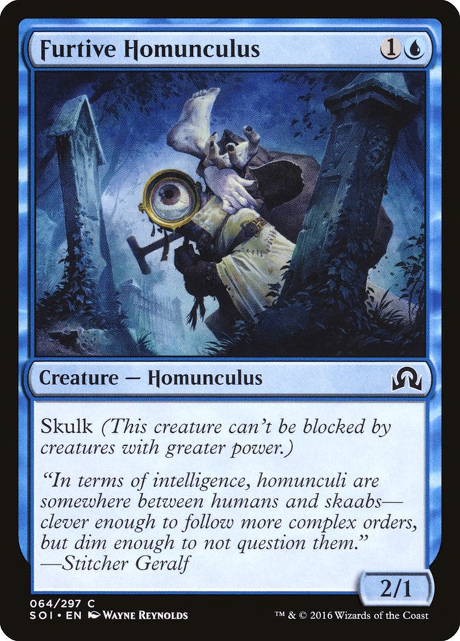 Furtive Homunculus [Shadows over Innistrad] | Card Merchant Takapuna