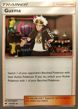 Guzma (115/147) (Buzzroc - Naohito Inoue) [World Championships 2018] | Card Merchant Takapuna