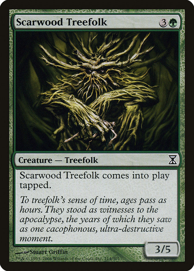 Scarwood Treefolk [Time Spiral] | Card Merchant Takapuna