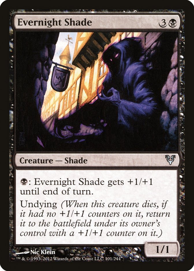 Evernight Shade [Avacyn Restored] | Card Merchant Takapuna