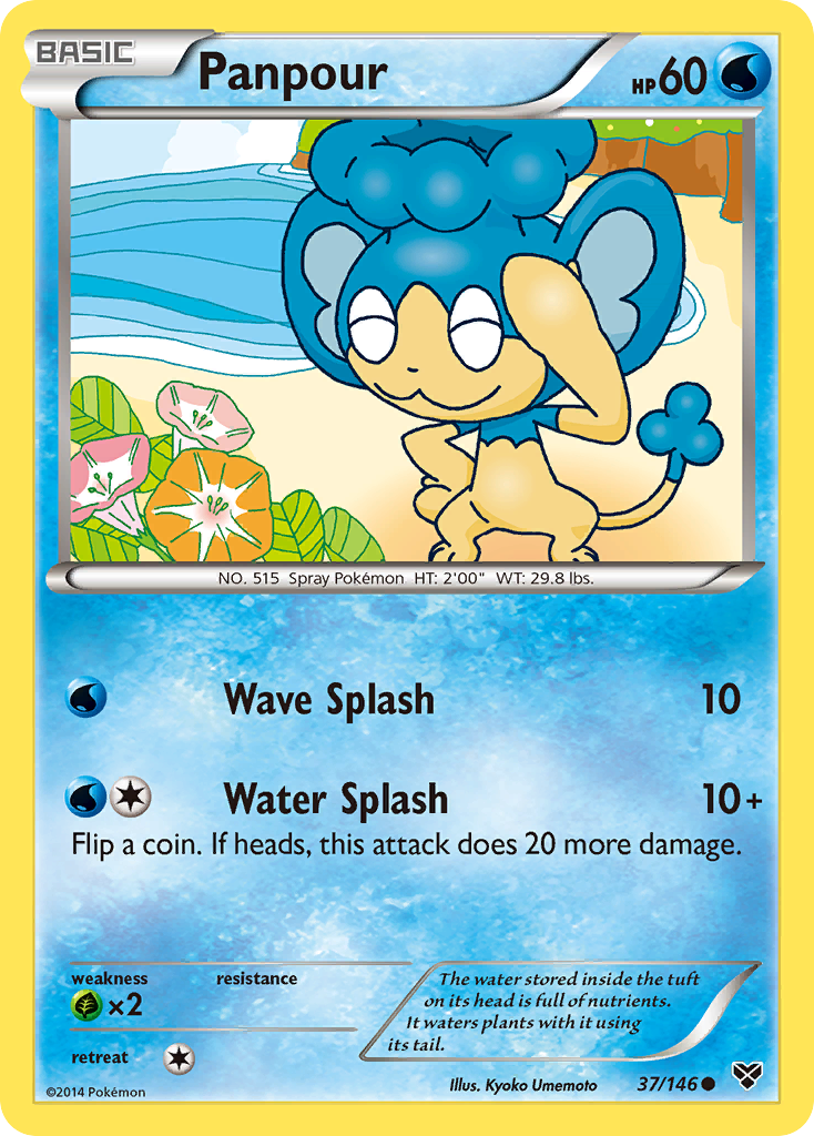 Panpour (37/146) [XY: Base Set] | Card Merchant Takapuna