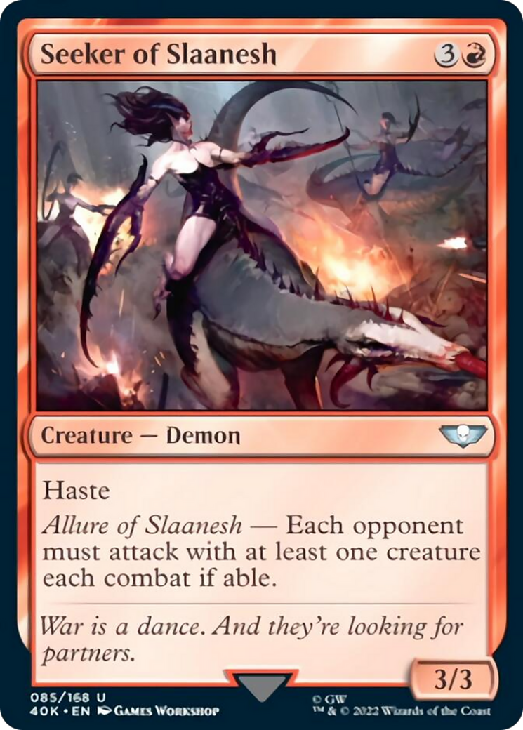 Seeker of Slaanesh [Warhammer 40,000] | Card Merchant Takapuna