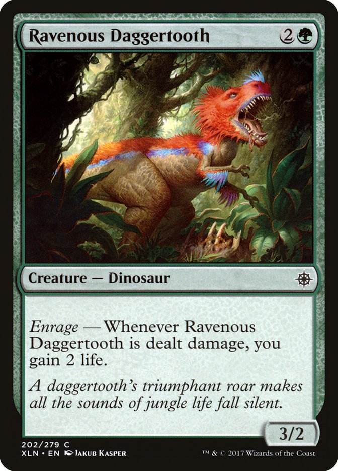 Ravenous Daggertooth [Ixalan] | Card Merchant Takapuna